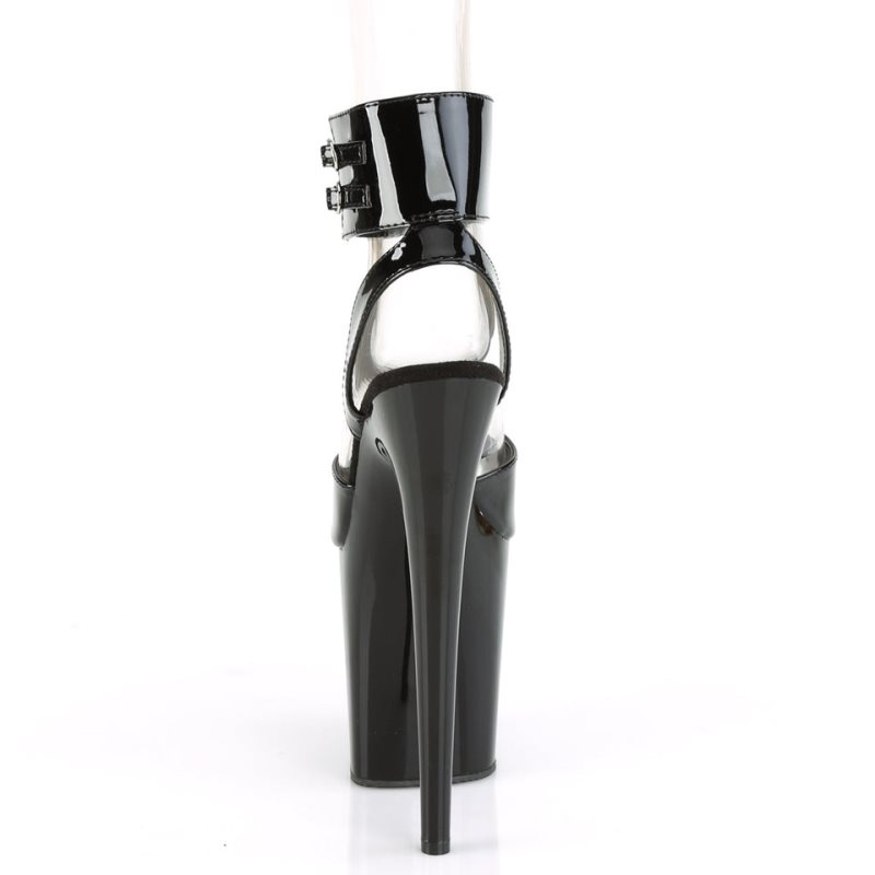 Pleaser Flamingo-891 Hakken Dames Zwart | BELGIE BENIPVHX
