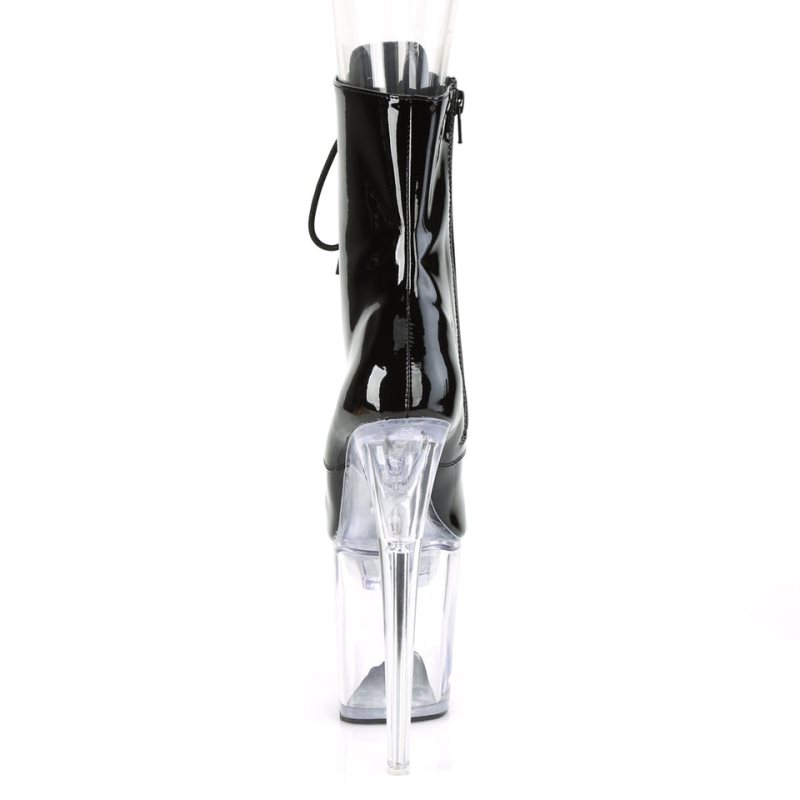 Pleaser Flashdance-1020-8 Laarzen Dames Zwart | BELGIE BETJQFYU