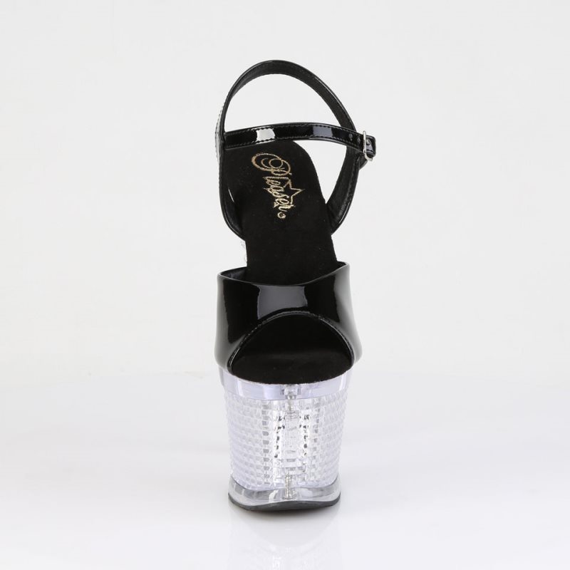 Pleaser Flashdance-709SPEC Hakken Dames Zwart | BELGIE BEMOUFRP