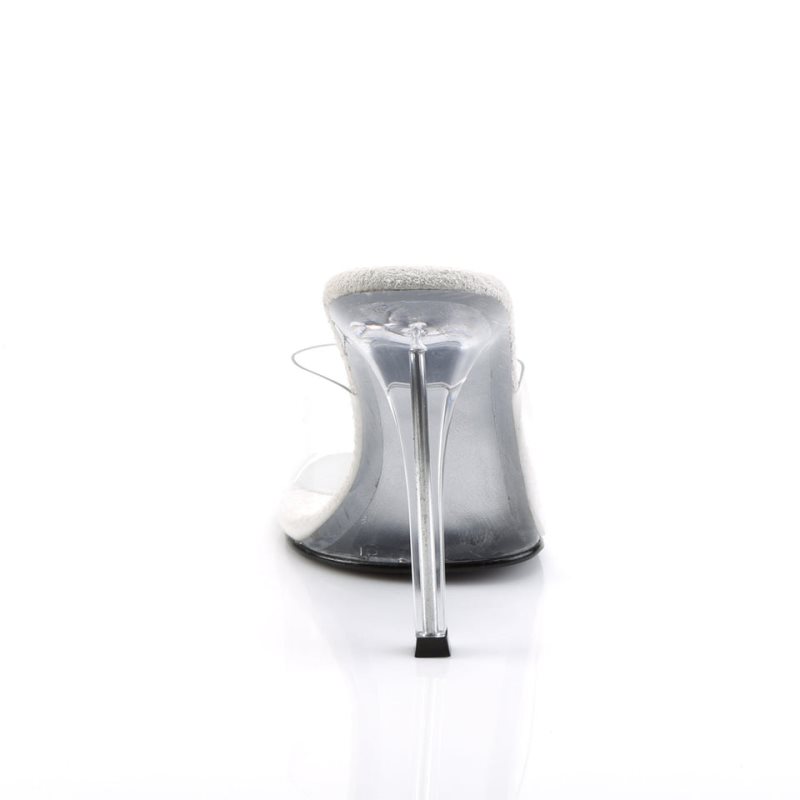 Pleaser Gala-01 Badslippers Dames Clear | BELGIE BEZILHDJ