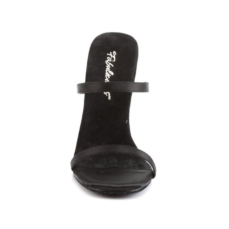 Pleaser Gala-02 Badslippers Dames Zwart | BELGIE BESFBNJE