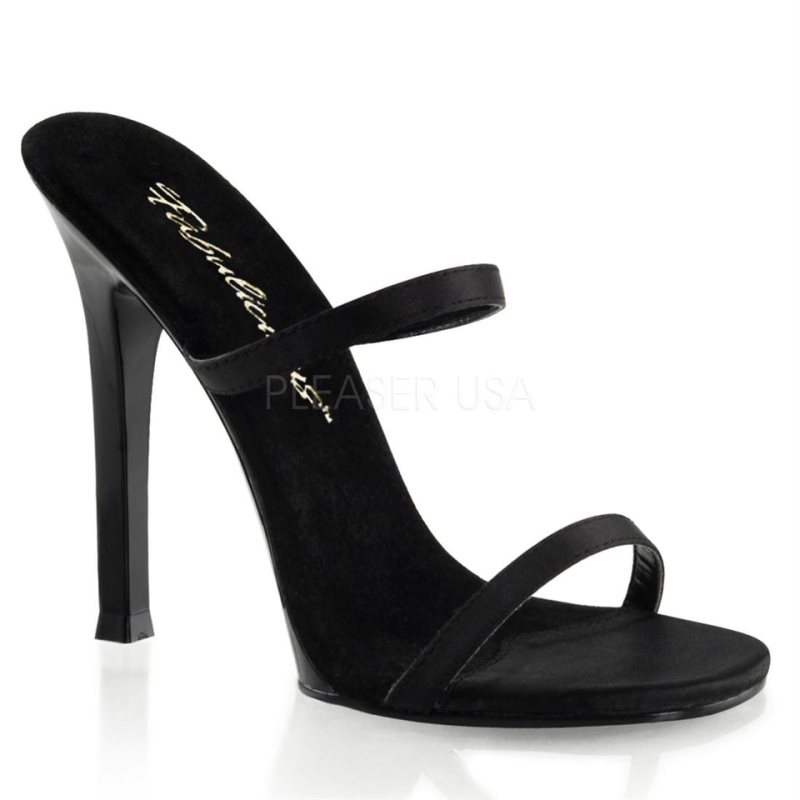 Pleaser Gala-02 Badslippers Dames Zwart | BELGIE BESFBNJE