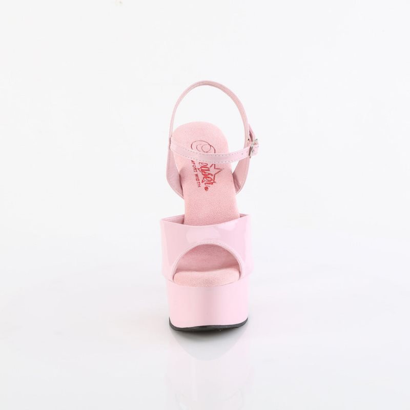 Pleaser Gleam-609 Hakken Dames Roze | BELGIE BELYPVGQ