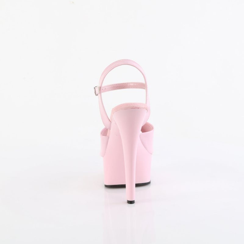 Pleaser Gleam-609 Hakken Dames Roze | BELGIE BELYPVGQ