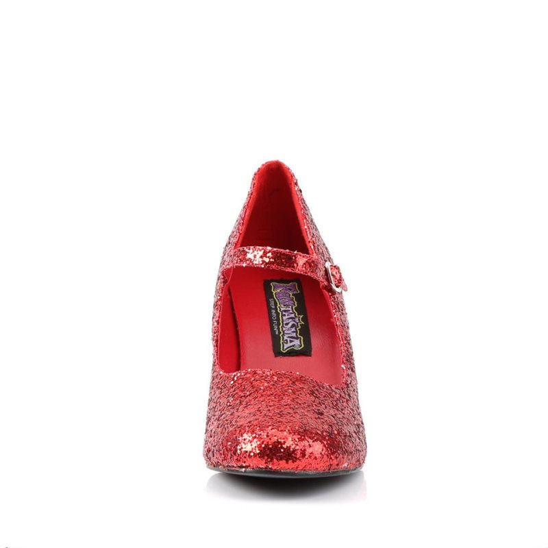 Pleaser Glinda-50G Hakken Dames Rood | BELGIE BEKRFNOT