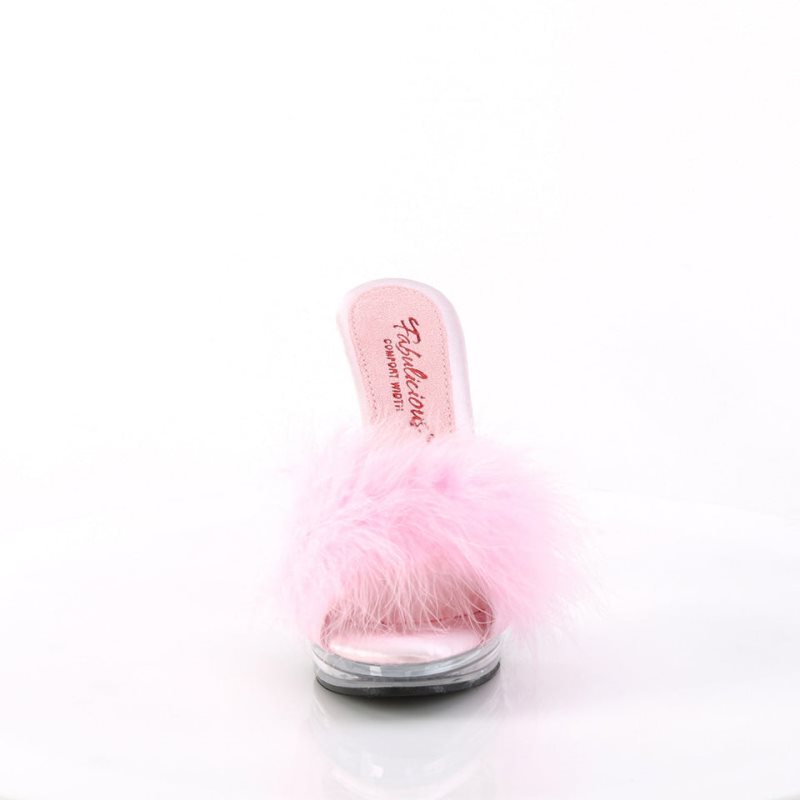 Pleaser Glory-501F-8 Badslippers Dames Roze | BELGIE BEBHJCGK