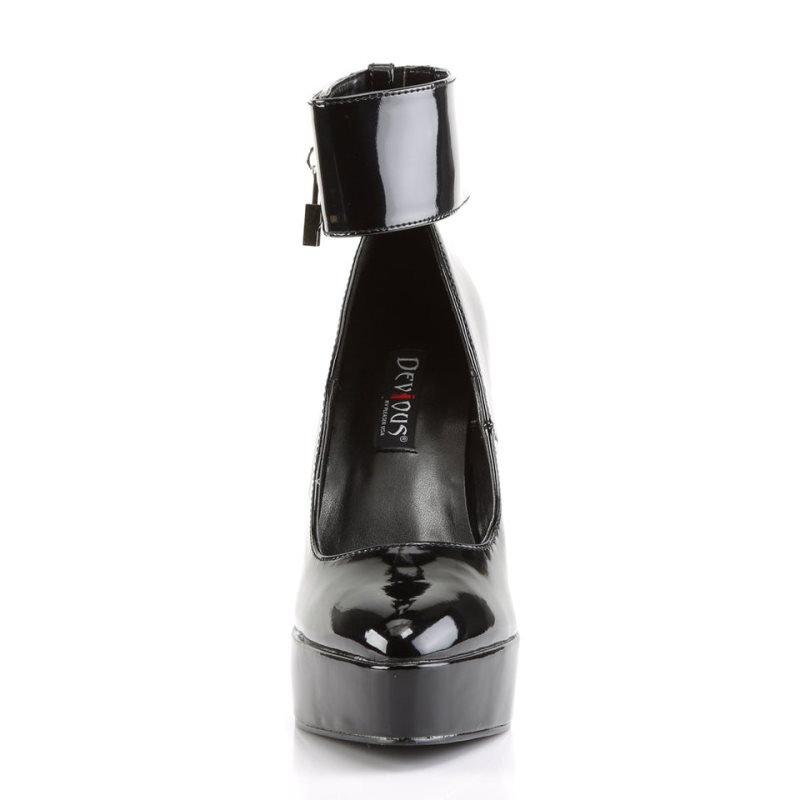 Pleaser Indulge-534 Hakken Dames Zwart | BELGIE BEKMLWNI