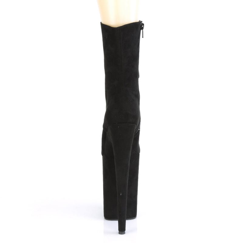 Pleaser Infinity-1020FS Laarzen Dames Zwart | BELGIE BEXBDVAY