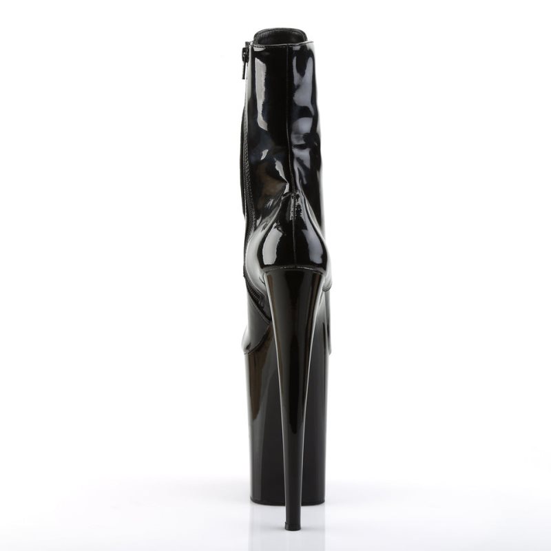 Pleaser Infinity-1020 Laarzen Dames Zwart | BELGIE BEWAULQG
