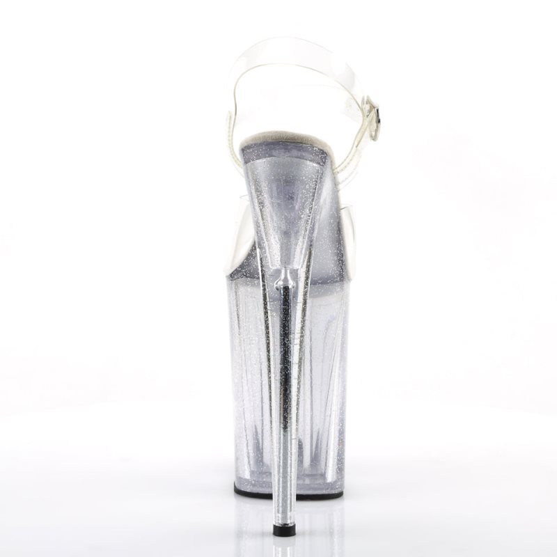 Pleaser Infinity-908MG Hakken Dames Clear | BELGIE BEOMJWCQ