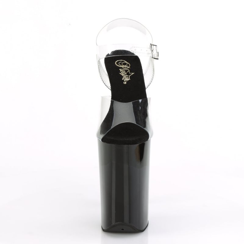 Pleaser Infinity-908 Hakken Dames Zwart | BELGIE BEOJKDPE