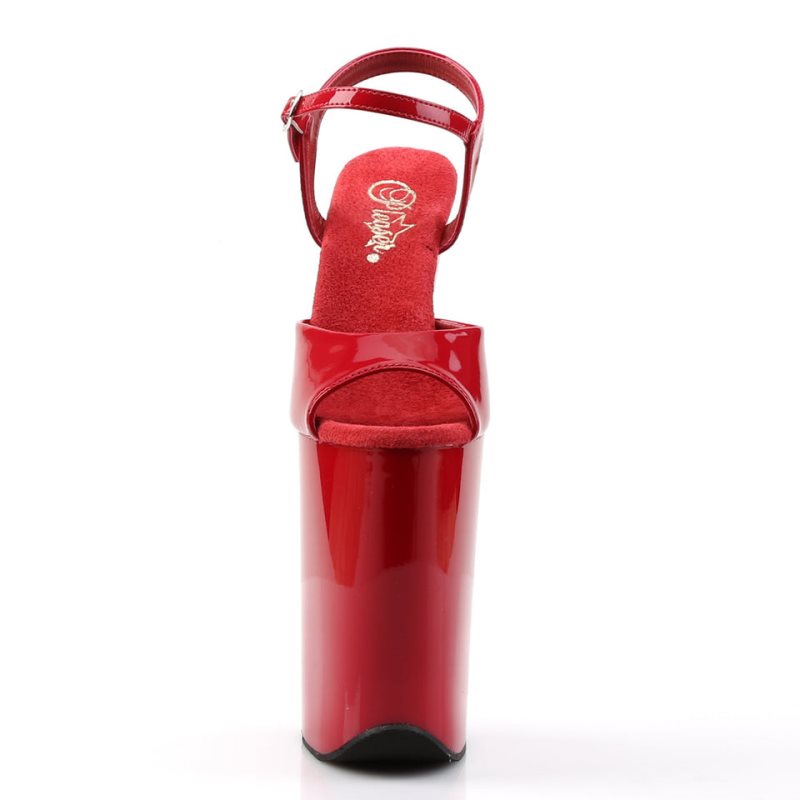 Pleaser Infinity-909 Hakken Dames Rood | BELGIE BECPXIKU