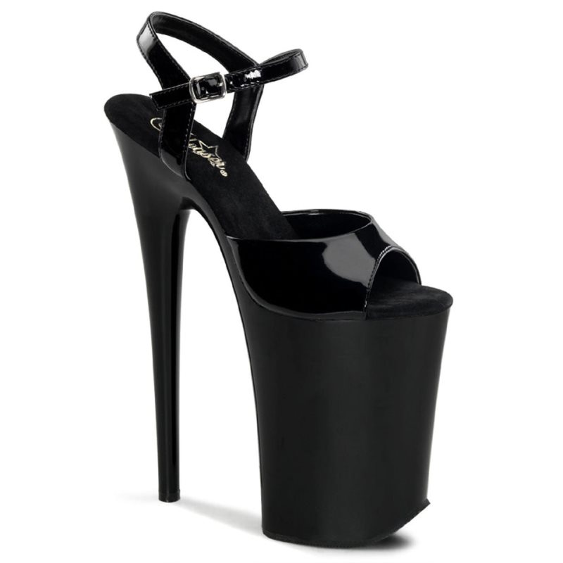 Pleaser Infinity-909 Hakken Dames Zwart | BELGIE BEFXSBQJ