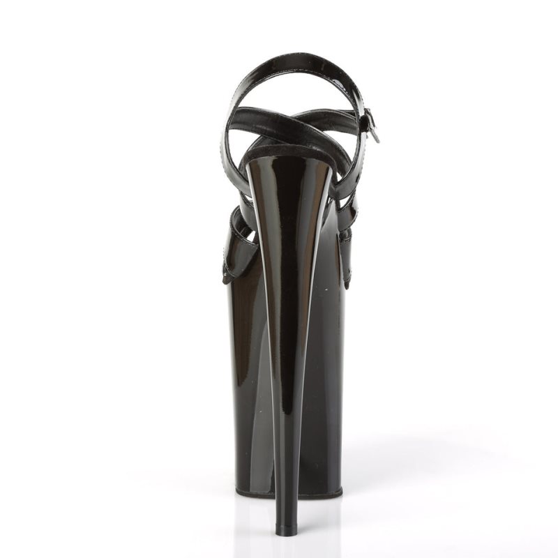Pleaser Infinity-997 Hakken Dames Zwart | BELGIE BEEMTSRO