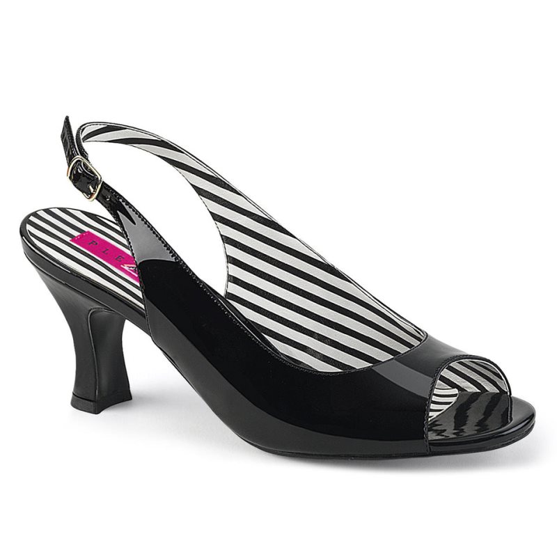 Pleaser Jenna-02 Hakken Dames Zwart | BELGIE BEFSIDKG