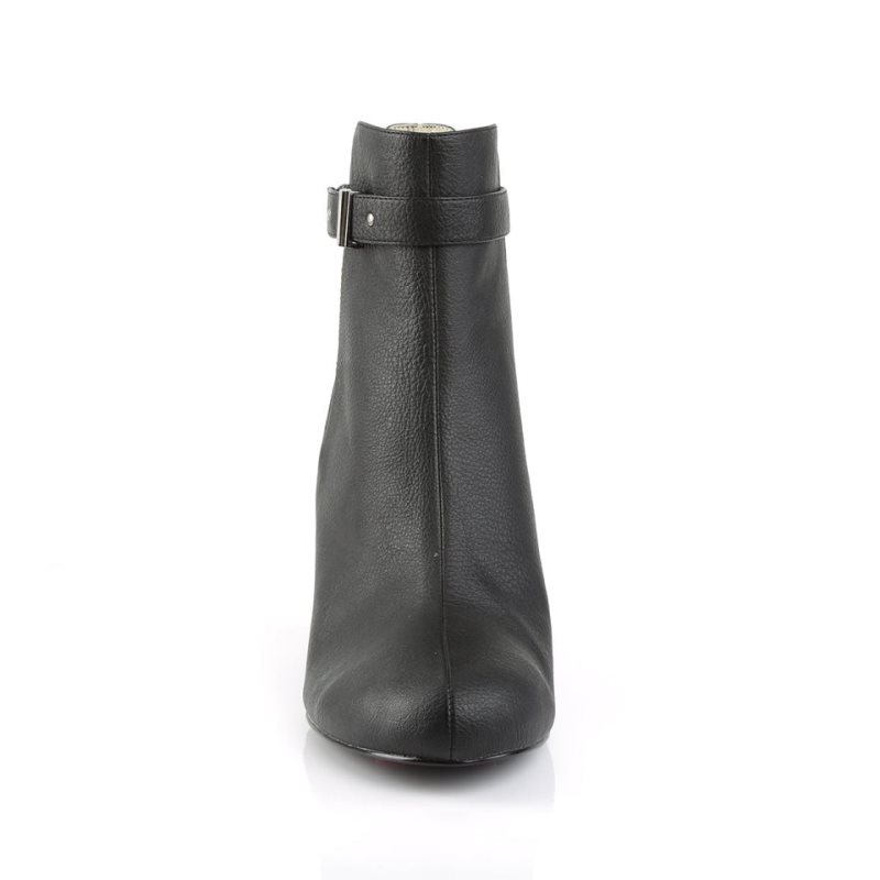 Pleaser Kimberly-102 Vegan Leather Laarzen Dames Zwart | BELGIE BETYJXUC