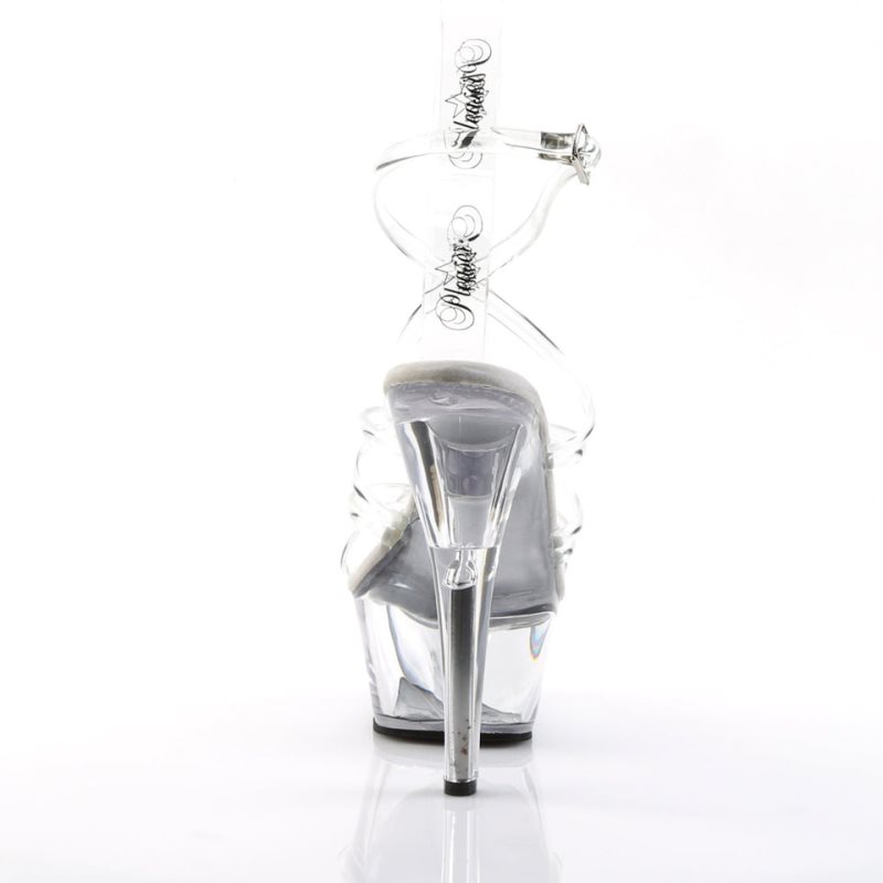 Pleaser Kiss-206 Hakken Dames Clear | BELGIE BEZJHIUR