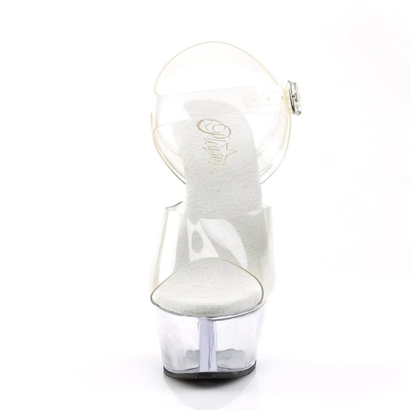 Pleaser Kiss-208 Hakken Dames Clear | BELGIE BEVASTWP