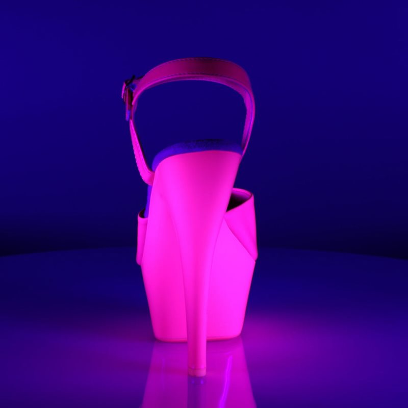Pleaser Kiss-209UV Hakken Dames Roze | BELGIE BEQKONUW