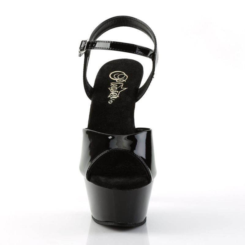 Pleaser Kiss-209 Hakken Dames Zwart | BELGIE BESWXJIA