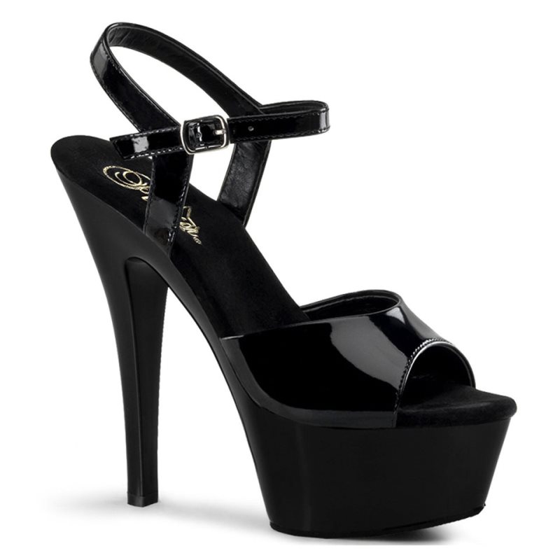 Pleaser Kiss-209 Hakken Dames Zwart | BELGIE BESWXJIA