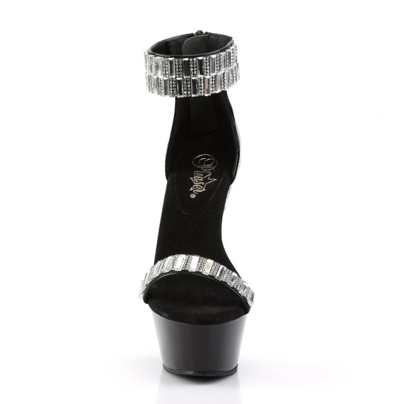 Pleaser Kiss-269RS Hakken Dames Zwart | BELGIE BEFXSHWL