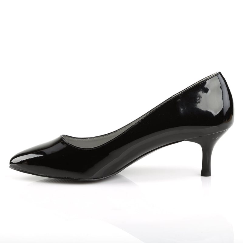 Pleaser Kitten-01 Hakken Dames Zwart | BELGIE BEFDUJPW