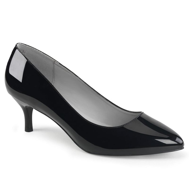 Pleaser Kitten-01 Hakken Dames Zwart | BELGIE BEFDUJPW