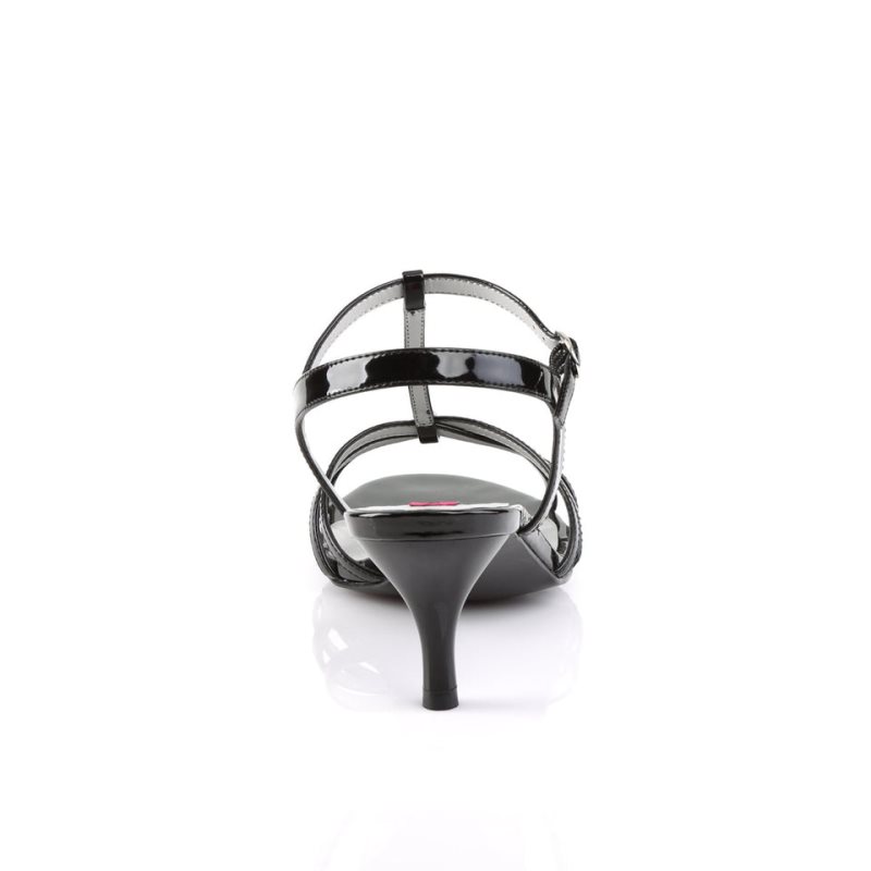 Pleaser Kitten-06 Hakken Dames Zwart | BELGIE BEVTPDRE