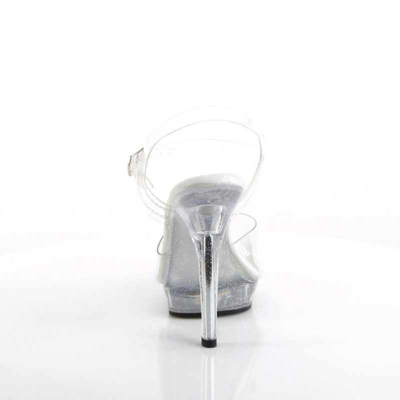 Pleaser Lip-108MG Hakken Dames Clear | BELGIE BEIGSRNY