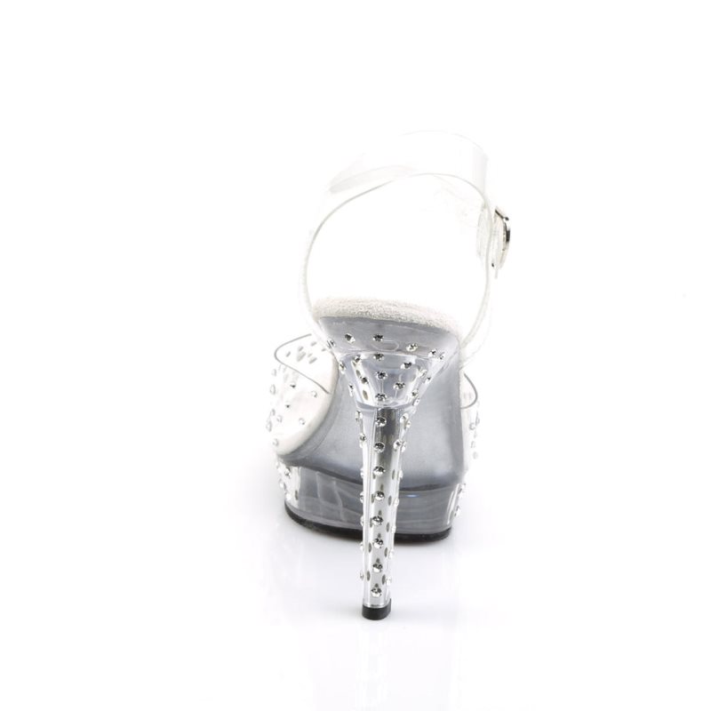 Pleaser Lip-108RS Hakken Dames Clear | BELGIE BEIJEKRF