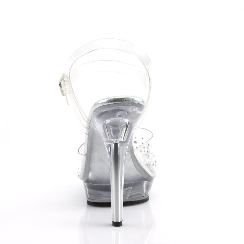 Pleaser Lip-108SD Hakken Dames Clear | BELGIE BEQYLIUM