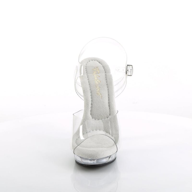 Pleaser Lip-108 Hakken Dames Clear | BELGIE BEOTIXPW