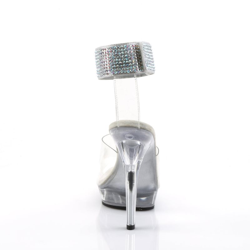 Pleaser Lip-142 Hakken Dames Clear | BELGIE BEQSMWKI