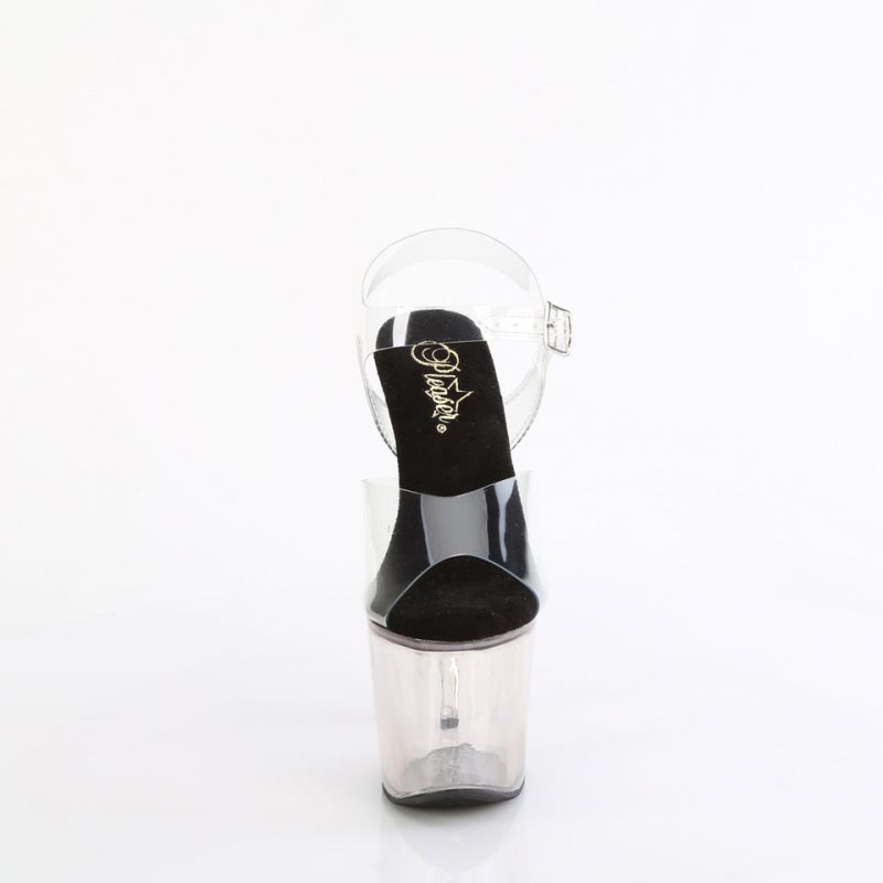 Pleaser Lovesick-708T Hakken Dames Grijs | BELGIE BEGIWXZS