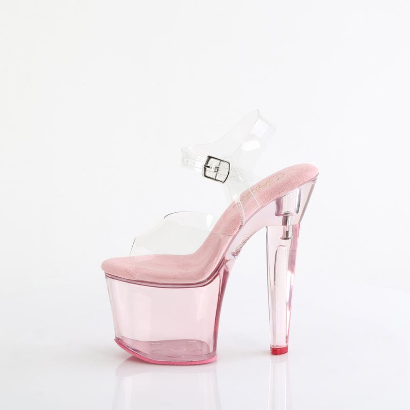 Pleaser Lovesick-708T Hakken Dames Roze | BELGIE BEYLZGAI