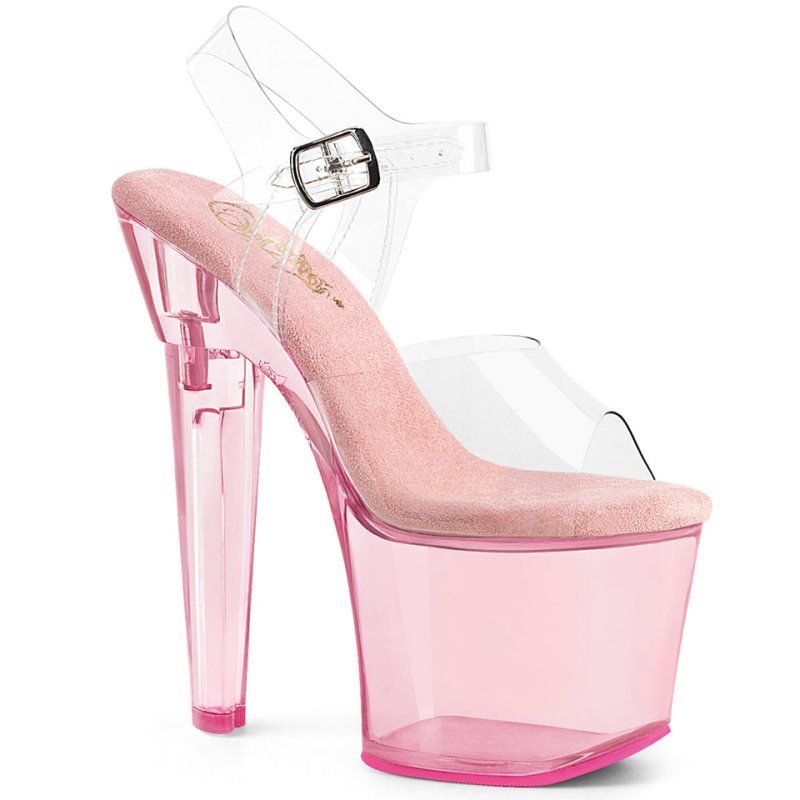Pleaser Lovesick-708T Hakken Dames Roze | BELGIE BEYLZGAI