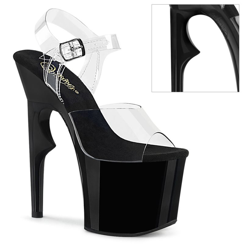 Pleaser Lovethorn-708 Hakken Dames Zwart | BELGIE BEURTFEH