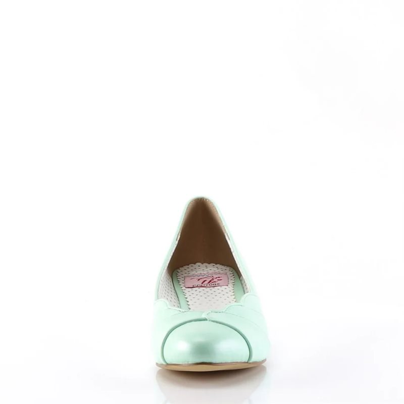 Pleaser Lulu-05 Hakken Dames Groen | BELGIE BETOESAQ