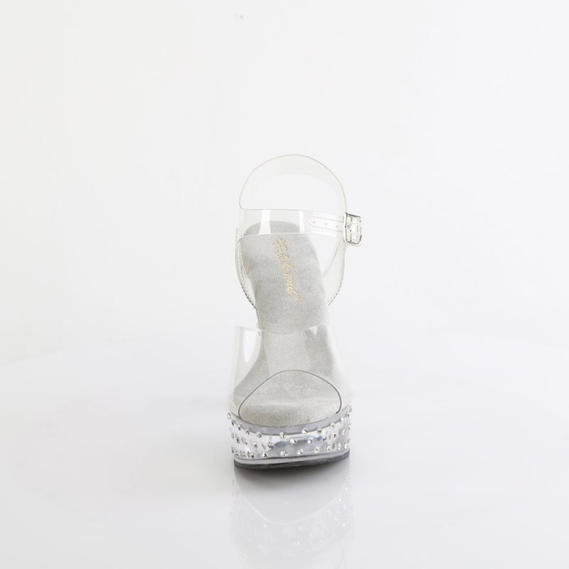 Pleaser Martini-508SDT Hakken Dames Clear | BELGIE BEVWIFTE