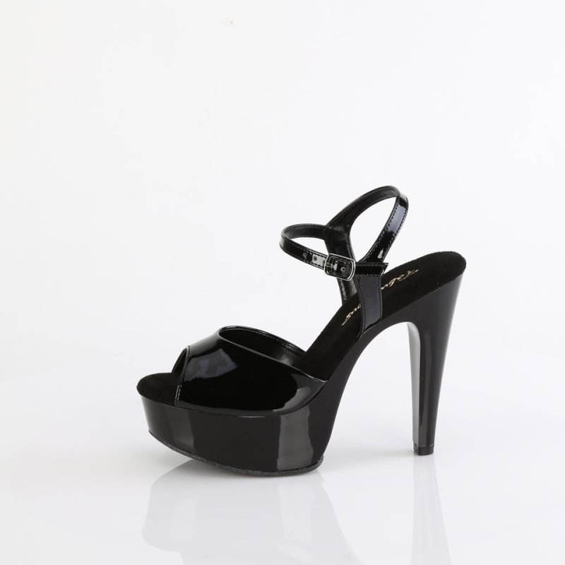 Pleaser Martini-509 Hakken Dames Zwart | BELGIE BEDQPYSI