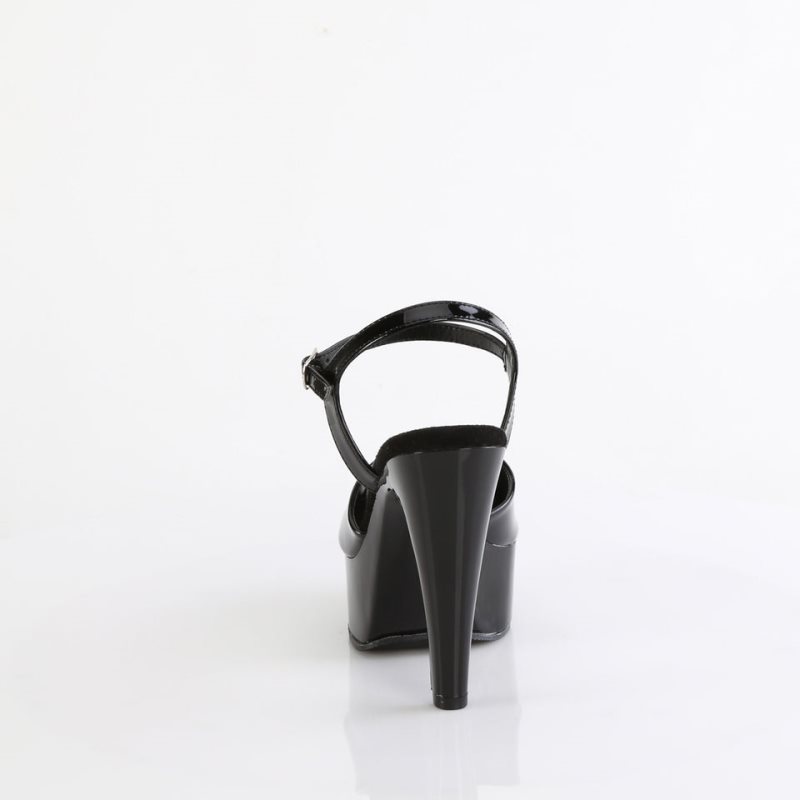 Pleaser Martini-509 Hakken Dames Zwart | BELGIE BEDQPYSI