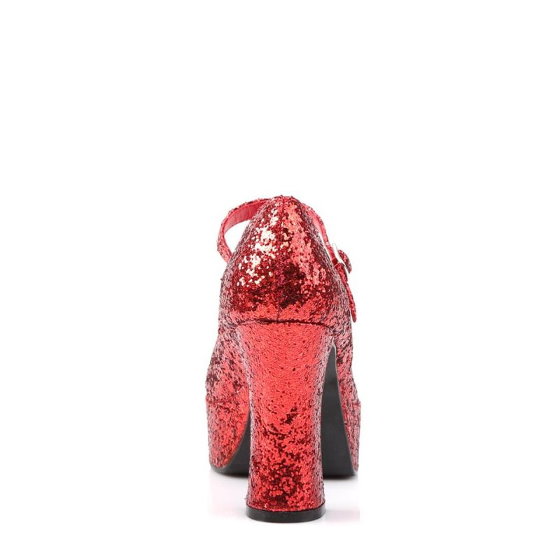 Pleaser Maryjane-50G Hakken Dames Rood | BELGIE BERVYXES