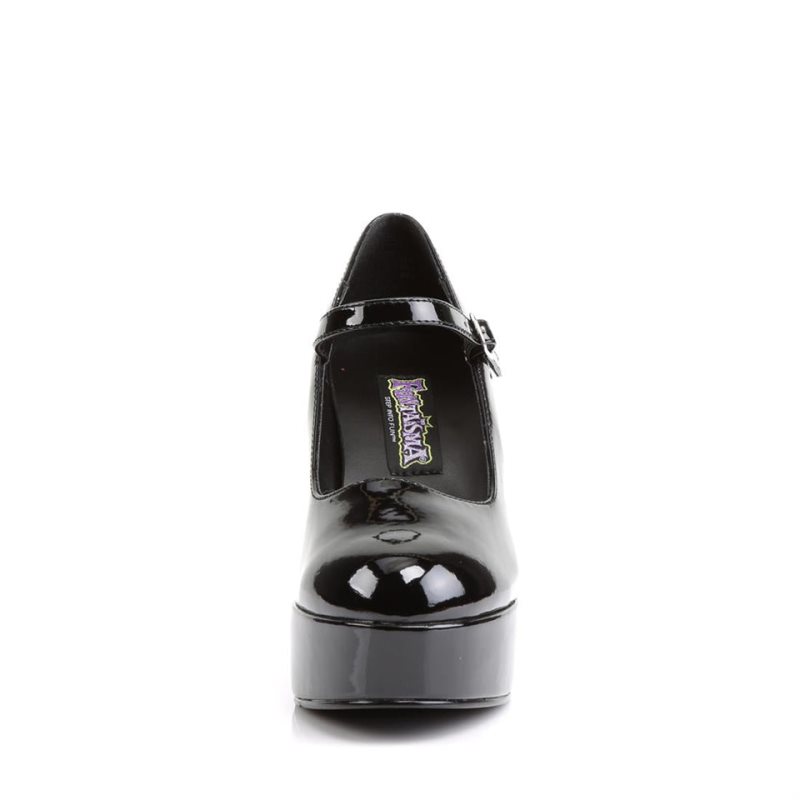 Pleaser Maryjane-50 Hakken Dames Zwart | BELGIE BEPWVTRG