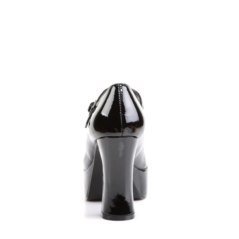 Pleaser Maryjane-50 Hakken Dames Zwart | BELGIE BEPWVTRG