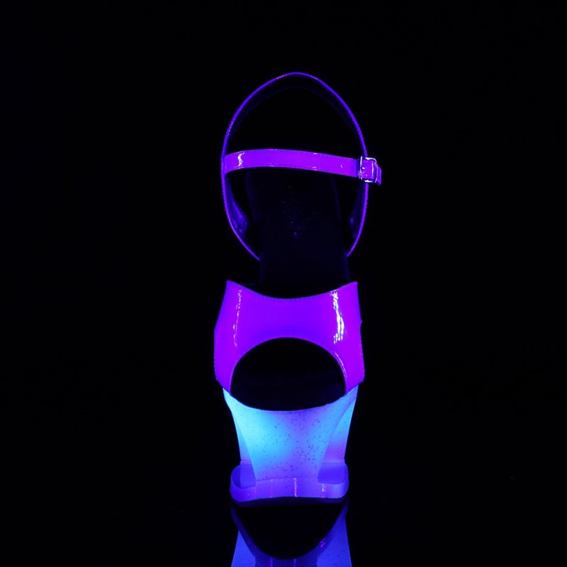 Pleaser Moon-711MER Hakken Dames Blauw | BELGIE BEKQRTEW
