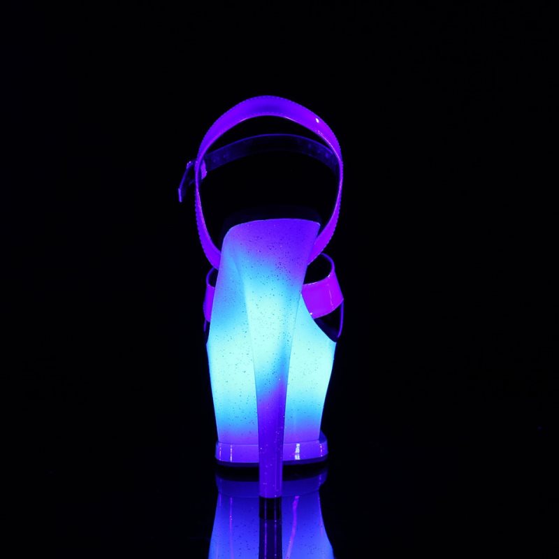 Pleaser Moon-711MER Hakken Dames Blauw | BELGIE BEKQRTEW