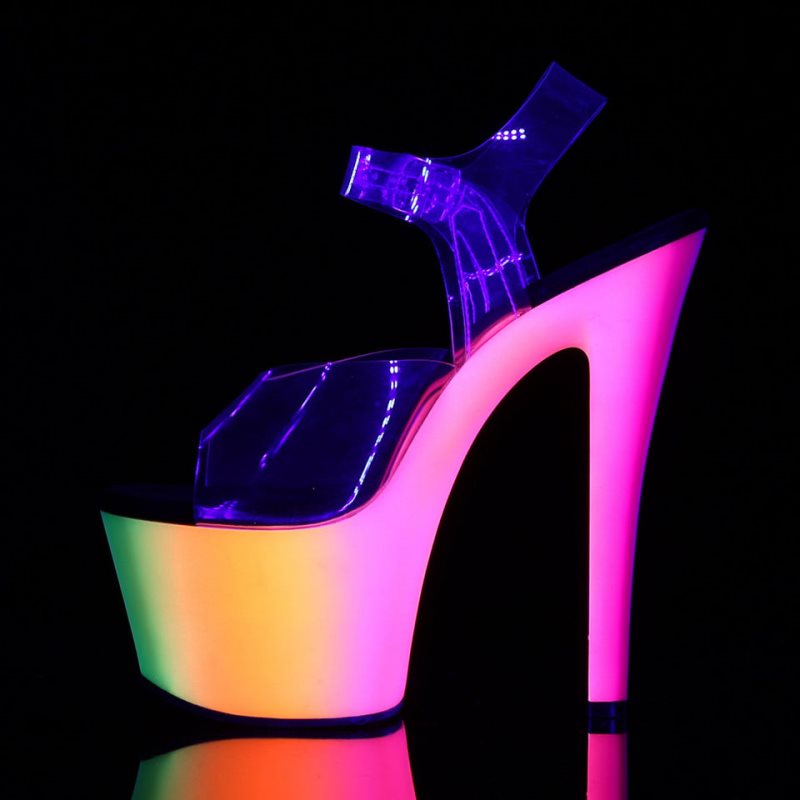 Pleaser Rainbow-308UV Hakken Dames Gekleurd | BELGIE BECEXQRH