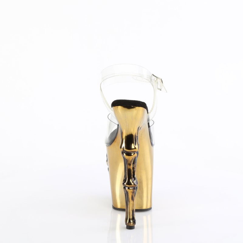Pleaser Rapture-808-LT Hakken Dames Goud | BELGIE BEBNJWSR