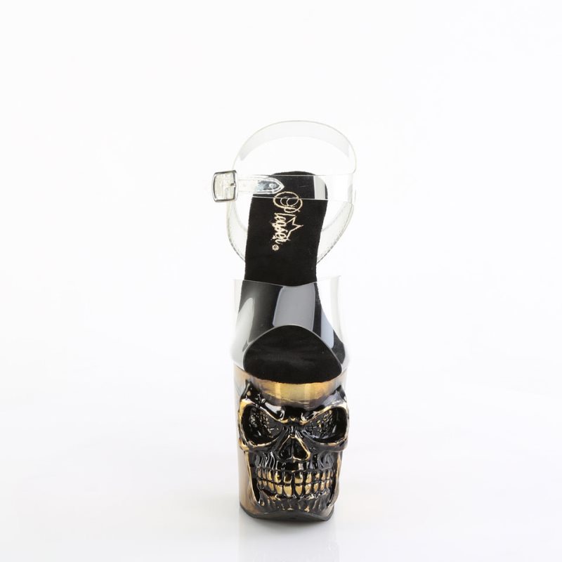 Pleaser Rapture-808-LT Hakken Dames Goud | BELGIE BEBNJWSR